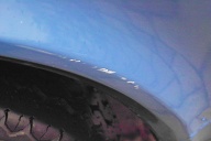 minor scratch